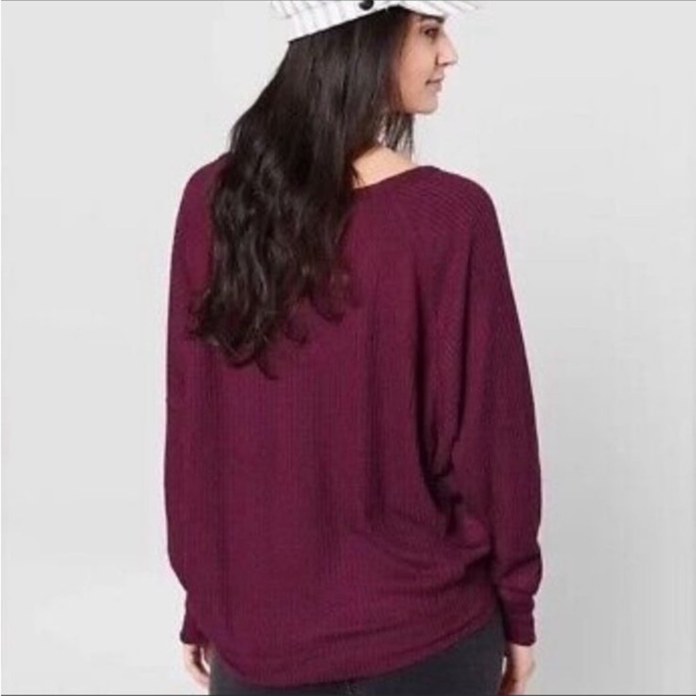 Free People Santa Clara Thermal Mulberry - Picture 2 of 5